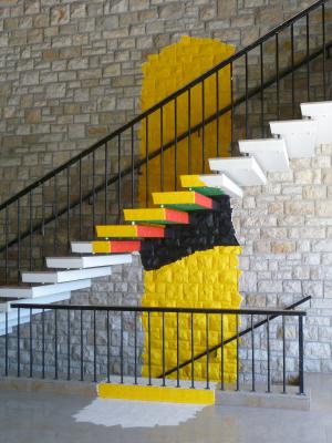 Max Charvolen, Escaliers, murs, sol, 2011© Adagp, Paris 2011