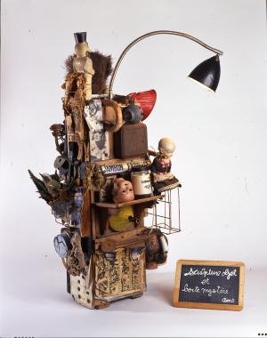 Ben Vautier, Sculpture-Objet, 1958-1962
© ADAGP, Paris