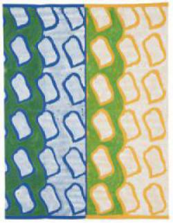 Claude Viallat, Sans titre, N°170, 2006